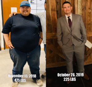Patients' before and after photos from their bariatric surgery at West Texas Bariatrics.