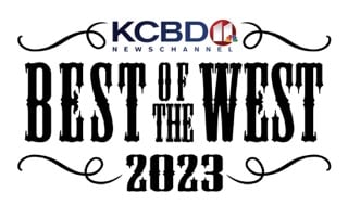 Best of the West bariatric weight loss surgery - the white KCBD 2023 logo