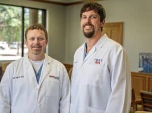 Dr. Eggl and Dr. Purtell at West Texas Bariatrics, a weight loss surgery clinic in Lubbock. They are board-certified and some of the best general and bariatric surgeon specialists in Lubbock for weight loss.